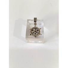 Ασημένιο μενταγιόν - Πηδάλιο (SN250)